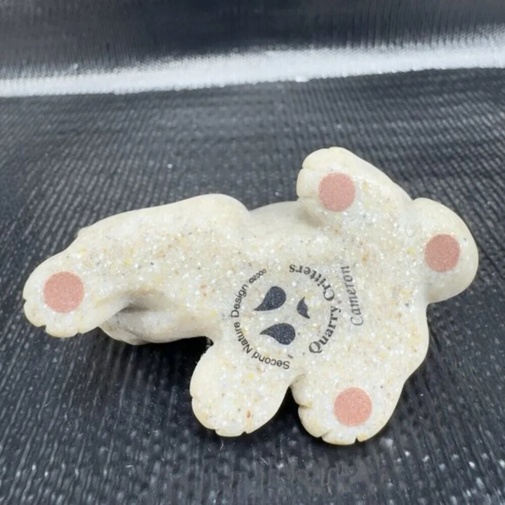 Vintage Quarry Critters Cameron Cat Figurine 2000 by Second Nature Design Figure